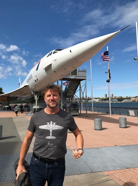 Nikola Lukačovič tričko Lockheed Electra od Eeroplane